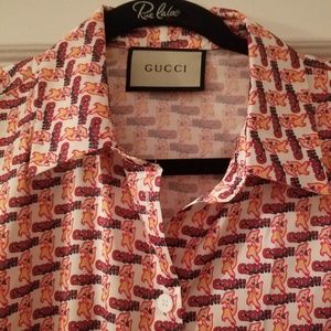 Gucci silk blouse NWOT